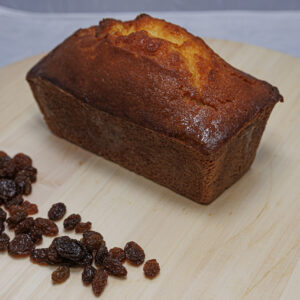 plumcake vaniglia e uvetta